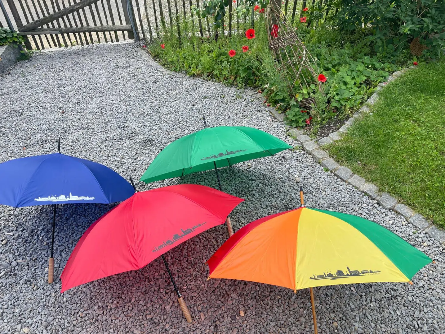 Bunter Regenschirm von CHRISTELLA